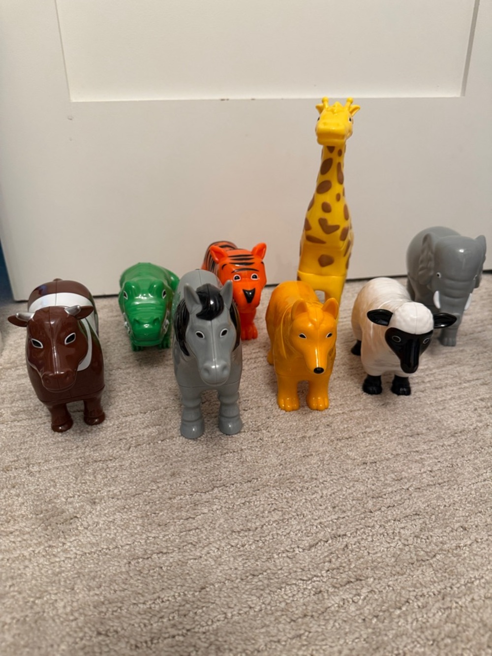 Mix and match magnetic animals
